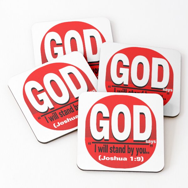 Item preview, GOD says _"I will stand by you"(joshua 1:9) designed and sold by Pronoian-Space.