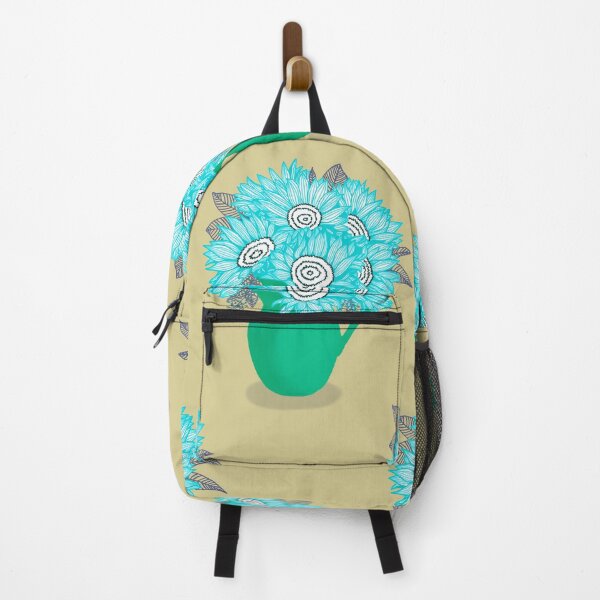 Item preview, Flowers in Vase - Turquoise  designed and sold by marialindemann.