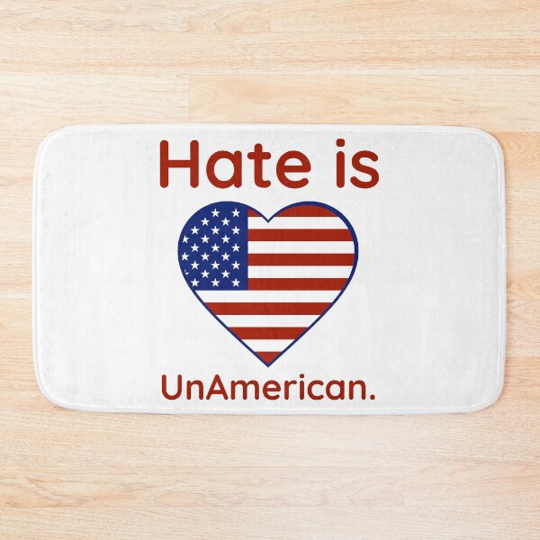 Item preview, Hate is UnAmerican  designed and sold by Rachel the Artist .