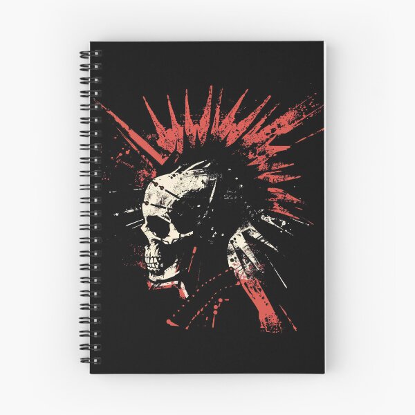 Item preview, "Rebellion Resonance" - Punk Skull Inferno Tee designed and sold by SRZT.