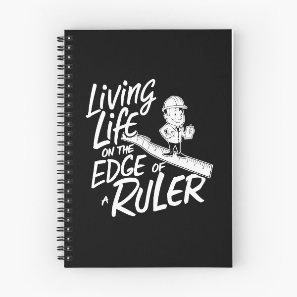 Item preview, Living Life On The Edge Of a Ruler Architect Dad designed and sold by DomTeesHaven.