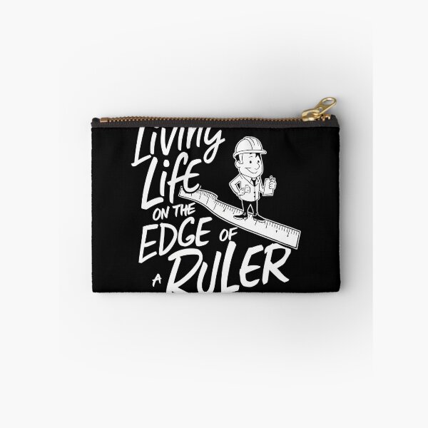 Item preview, Living Life On The Edge Of a Ruler Architect Dad designed and sold by DomTeesHaven.