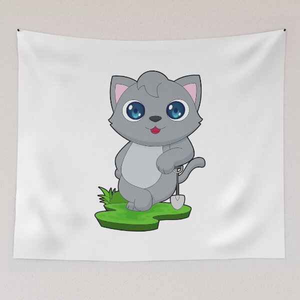 Item preview, Cat Gardener Shovel Garden designed and sold by Snabdesign84.