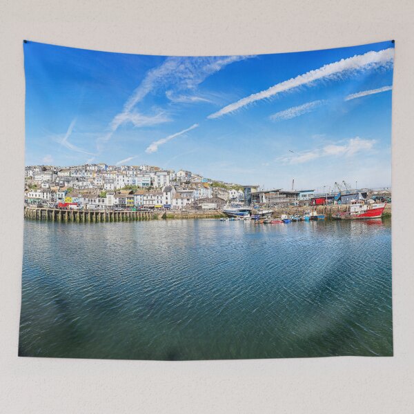 Item preview, Brixham Harbour Panorama, Devon, England designed and sold by Paul Thompson Photography.