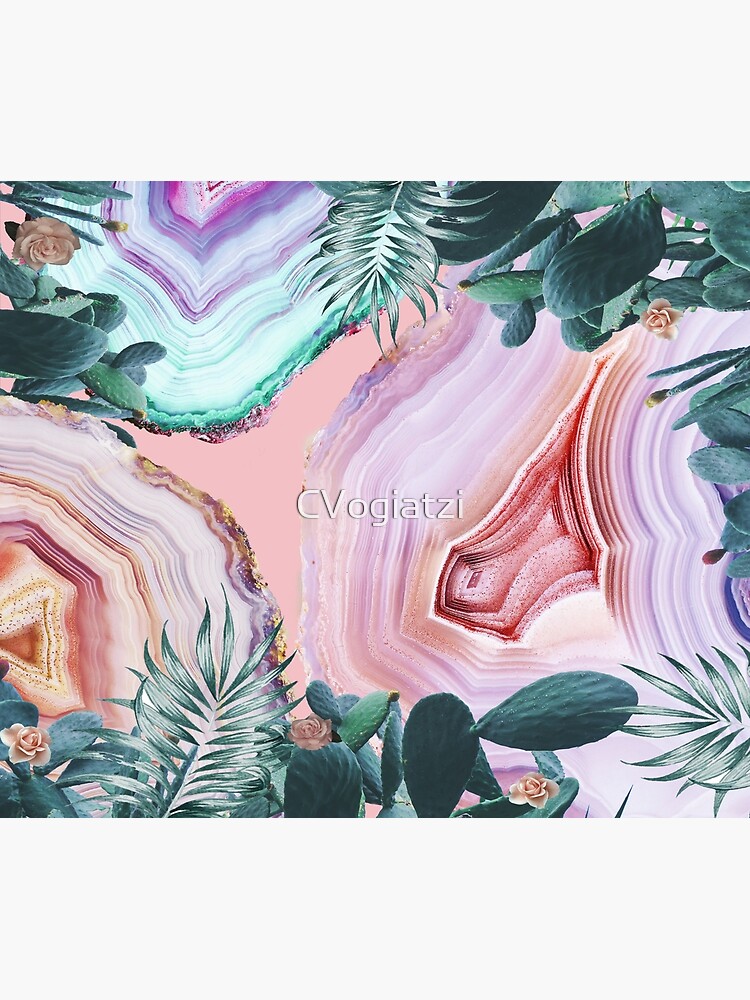 Mineral Agates & Garden #Glam collection by CVogiatzi
