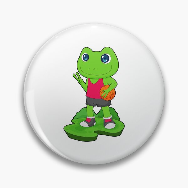 Item preview, Frog Basketball player Basketball designed and sold by Snabdesign84.