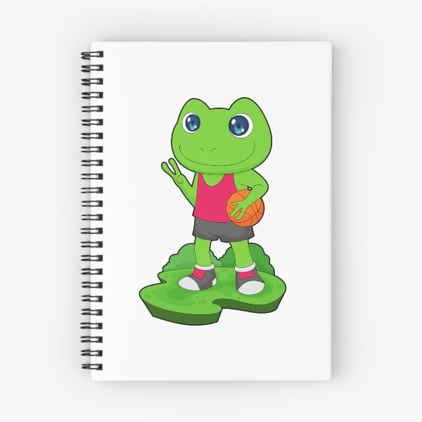 Item preview, Frog Basketball player Basketball designed and sold by Snabdesign84.