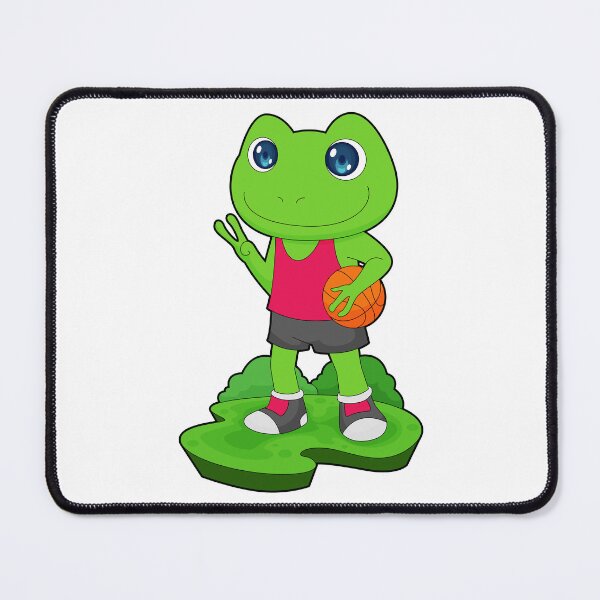 Item preview, Frog Basketball player Basketball designed and sold by Snabdesign84.