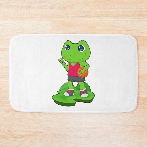 Item preview, Frog Basketball player Basketball designed and sold by Snabdesign84.