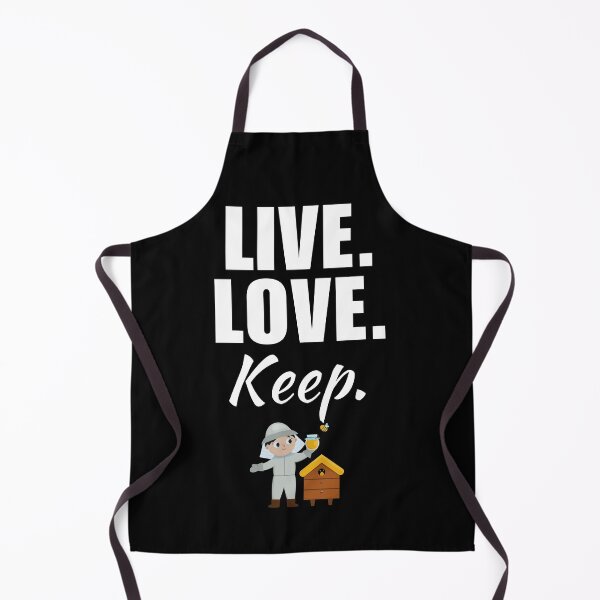 Item preview, Live, love, keep. Funny beekeeping quote or saying for beekeeper dad or husband hobby designed and sold by NBSStore.