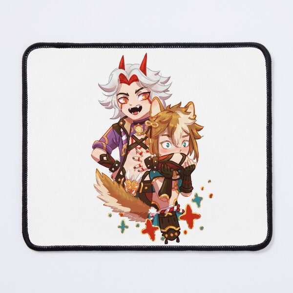 Item preview, Genshin couples, Itto x gorou designed and sold by TrixianArt.