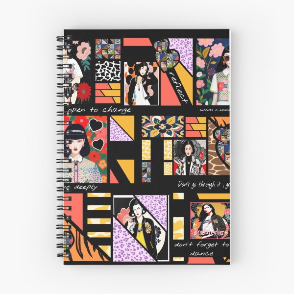Item preview, Fun motivational women's collage art designed and sold by Roxburylane.