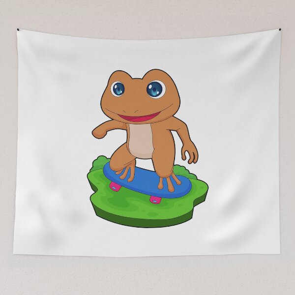 Item preview, Frog Skater Skateboard Sports designed and sold by Snabdesign84.