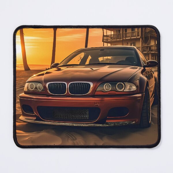 Item preview, Red Car E Fourty Six Sunset Beach designed and sold by gmerkys.