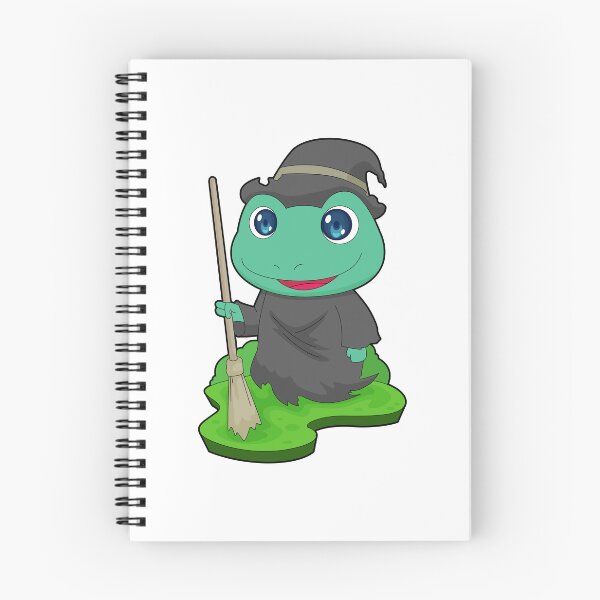 Item preview, Frog Witch Broom designed and sold by Snabdesign84.