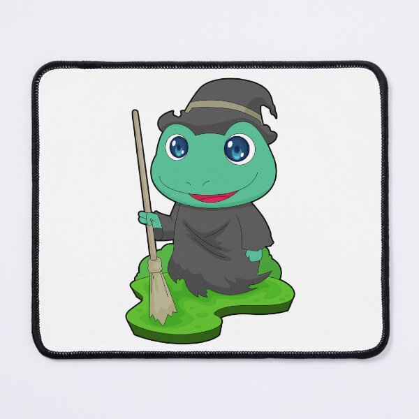 Item preview, Frog Witch Broom designed and sold by Snabdesign84.