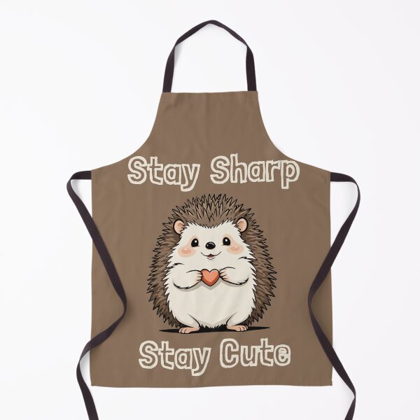 Item preview, Cute Hedgehog design: Stay Sharp Stay Cute designed and sold by Slick-Waffles.