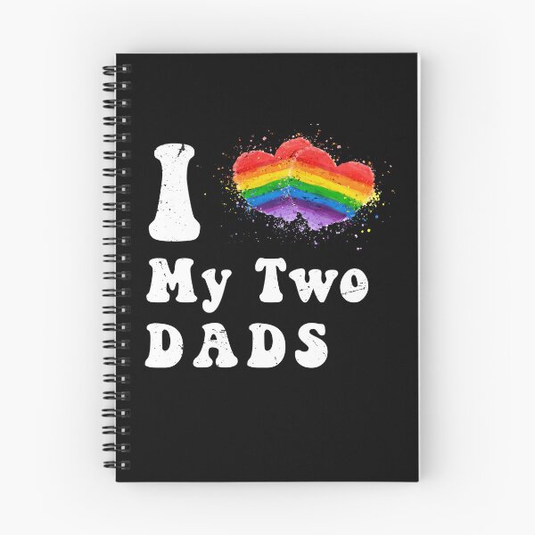 Item preview, I love my two dads Vintage retro Gay LGBTQ+ Pride Month designed and sold by MTRBSK11.