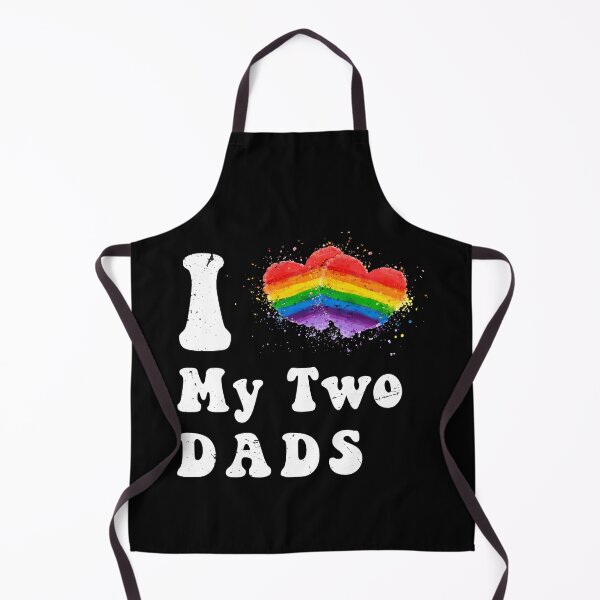 Item preview, I love my two dads Vintage retro Gay LGBTQ+ Pride Month designed and sold by MTRBSK11.