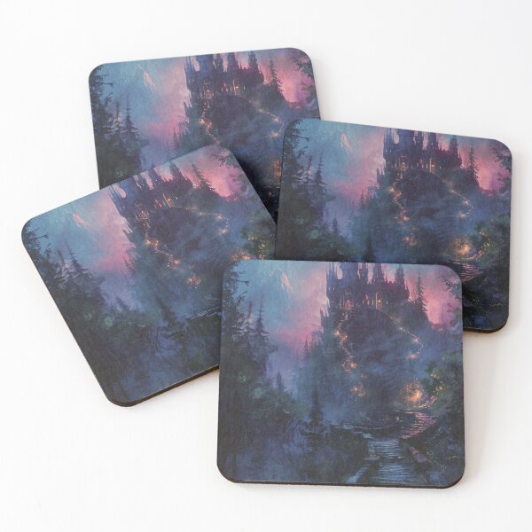 Item preview, Fantasy Medieval Castle Art designed and sold by EmmiFoxDesigns.