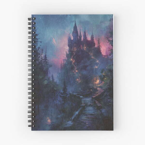 Item preview, Fantasy Medieval Castle Art designed and sold by EmmiFoxDesigns.