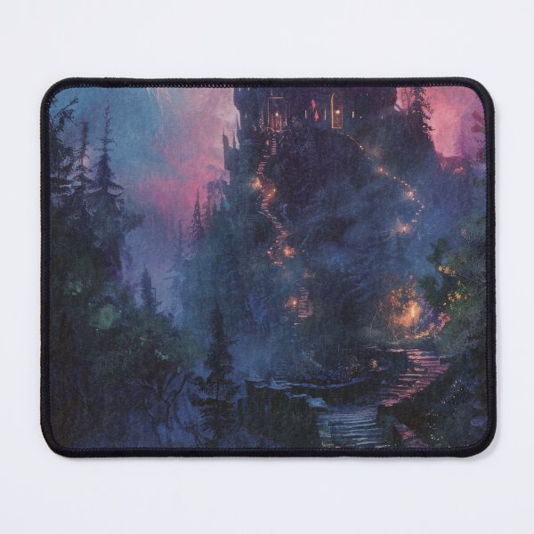 Item preview, Fantasy Medieval Castle Art designed and sold by EmmiFoxDesigns.