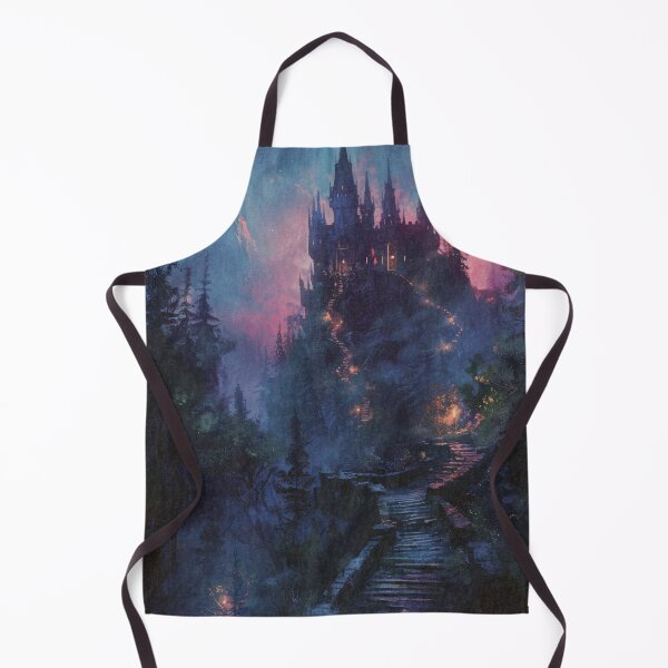 Artikelvorschau, Fantasievolle mittelalterliche Burgkunst entworfen und verkauft von EmmiFoxDesigns.