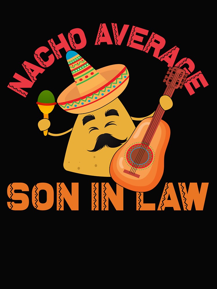 Imagen 4 de 4, Camiseta holgada boxy con la obra Nacho Average Son In Law Cinco De Mayo Son In Law Gear, diseñada y vendida por DynamicDesign.