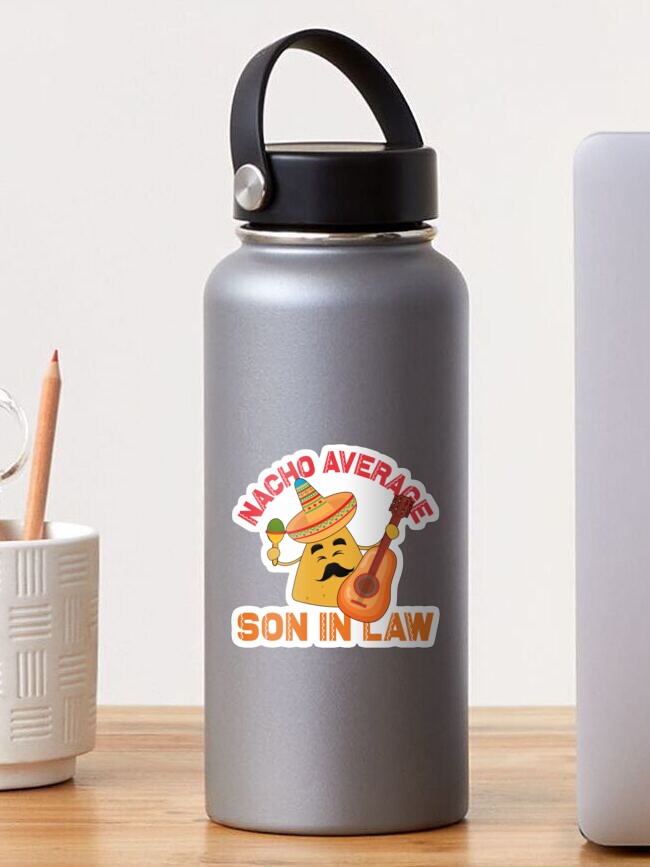 Thumbnail 1 von 3, Sticker, Nacho Average Son In Law Cinco De Mayo Son In Law Gear designt und verkauft von DynamicDesign.