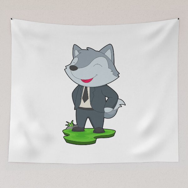 Item preview, Wolf Groom Tie Wedding designed and sold by Snabdesign84.