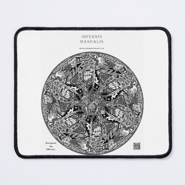 Item preview, Copie de Infernis Mandalis - Shades of grey designed and sold by DKludo.