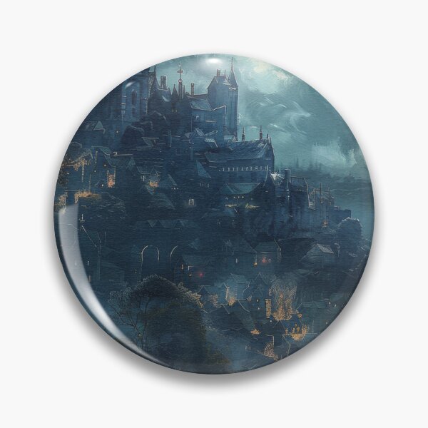 Item preview, Fantasy Medieval Castle Art designed and sold by EmmiFoxDesigns.