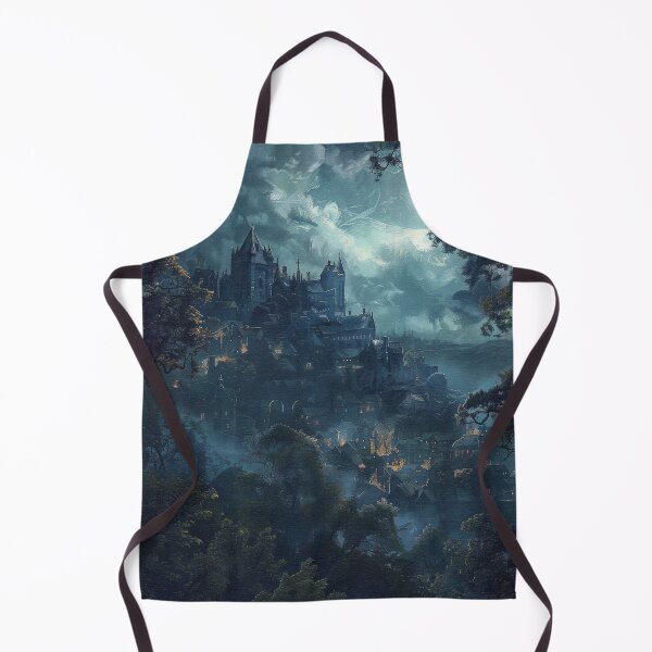 Artikelvorschau, Fantasievolle mittelalterliche Burgkunst entworfen und verkauft von EmmiFoxDesigns.