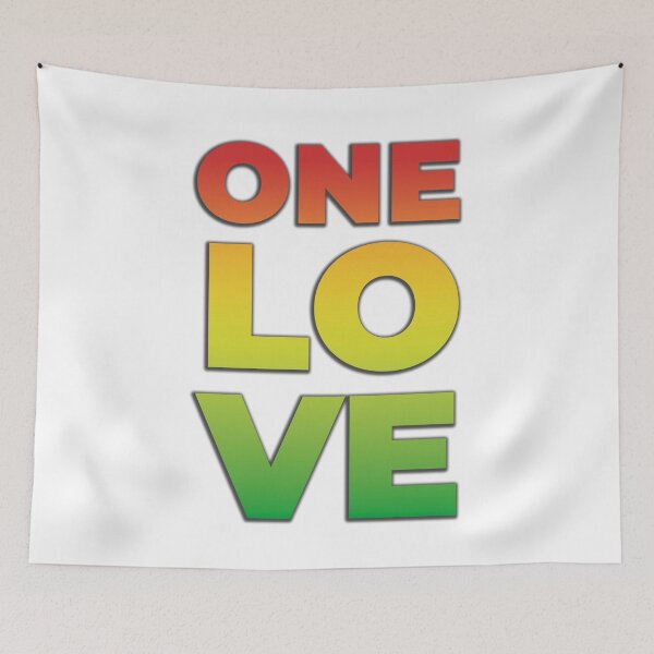 Item preview, one love designed and sold by Aguaraguazu.