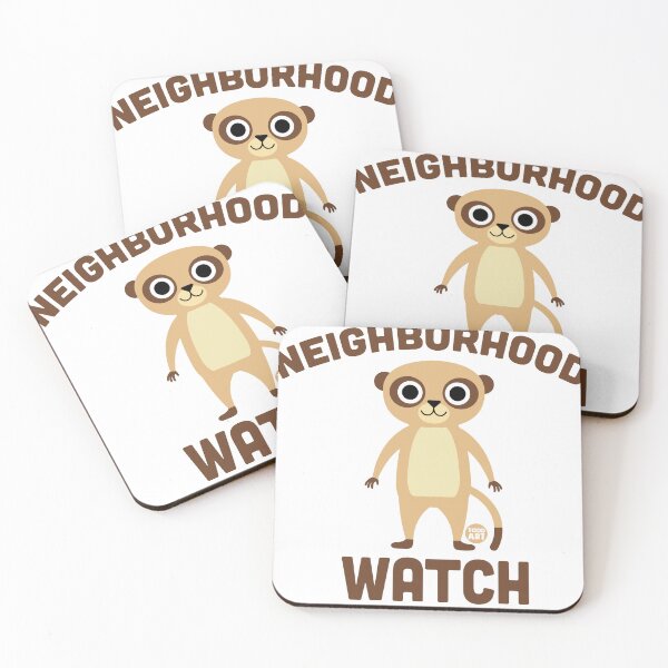 Item preview, NEIGHBORHOOD WATCH MEERKAT designed and sold by TODD GOLDMAN.