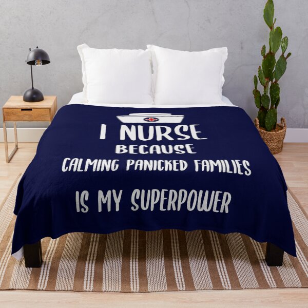 Item preview, I Nurse Because Calming Panicked Families Is My Superpower designed and sold by zarshirts.