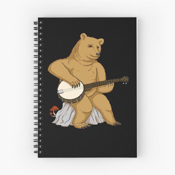 Item preview, Bear Playing Banjo Bluegrass Music Banjo Gear designed and sold by DynamicDesign.