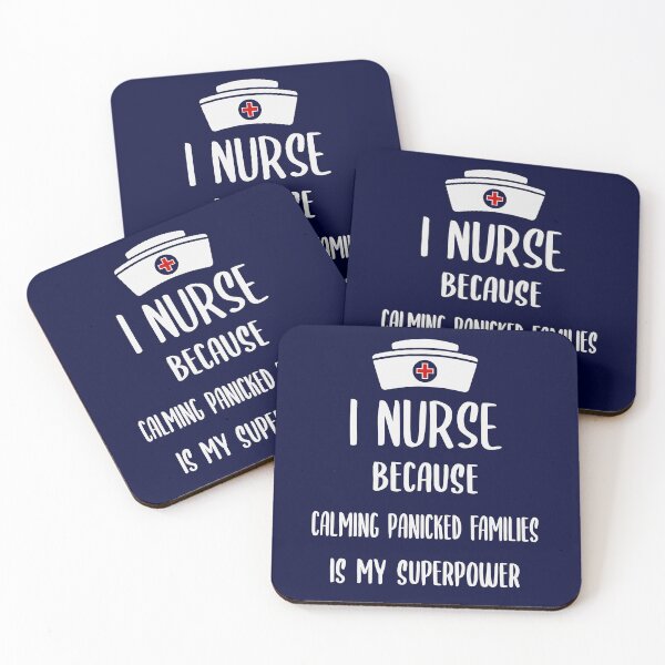 Item preview, I Nurse Because Calming Panicked Families Is My Superpower designed and sold by zarshirts.