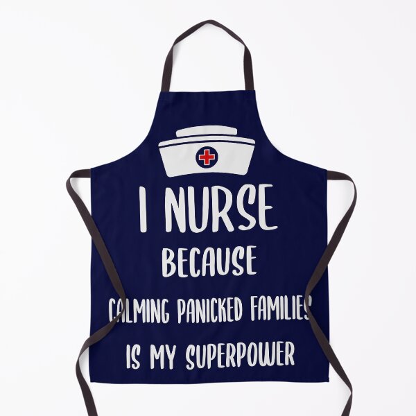 Item preview, I Nurse Because Calming Panicked Families Is My Superpower designed and sold by zarshirts.