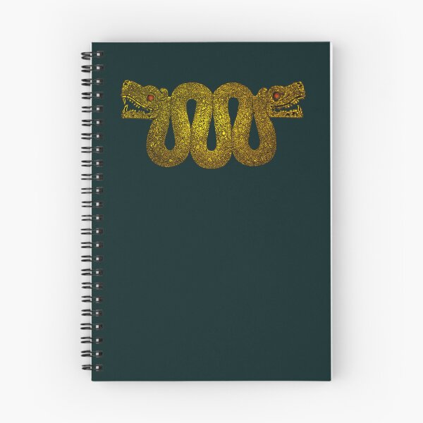 Item preview, Maquizcoatl - Aztec Double-Headed Serpent in Gold designed and sold by Aztectees.