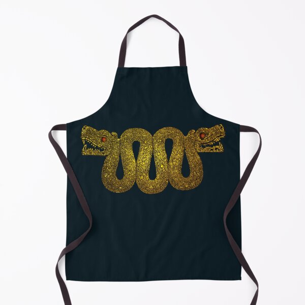 Item preview, Maquizcoatl - Aztec Double-Headed Serpent in Gold designed and sold by Aztectees.