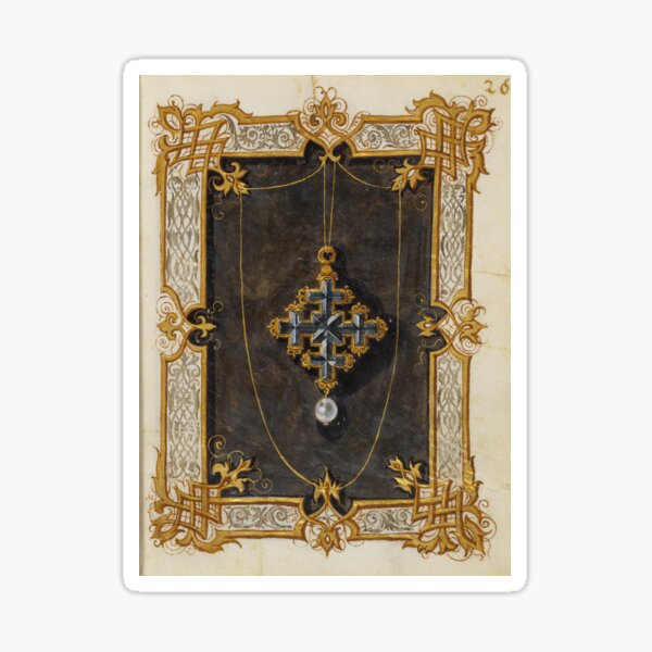 Item preview, Golden Cross Necklace (1552) - Jewel Book designed and sold by SALON DES ARTS.