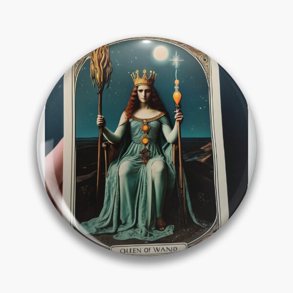 Artikelvorschau, Queen of wands tarot entworfen und verkauft von Tadakatsu.