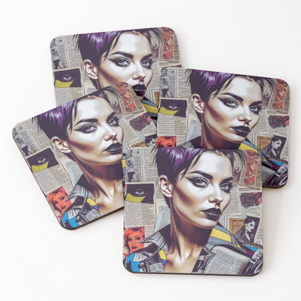 Item preview, Pop art girl designed and sold by Jean-François Dupuis.
