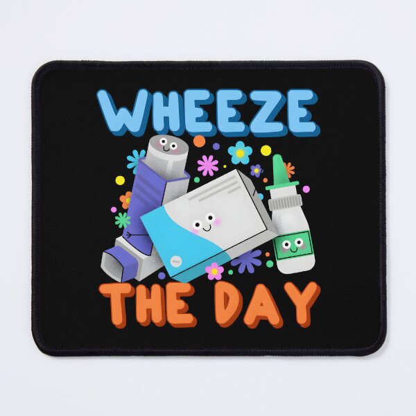 Item preview, Wheeze the Day - Asthma & Allergy Awareness Fun Design designed and sold by Unitepeople.