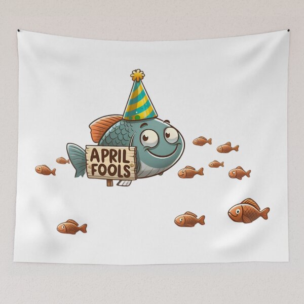 Item preview, April 1st Fish Folly designed and sold by AI-Only Creations.