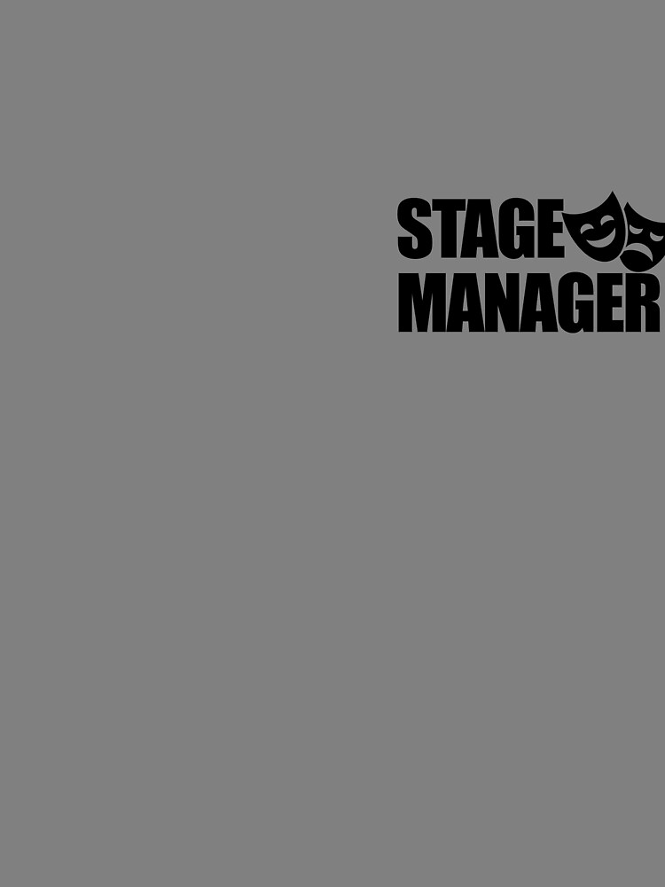 Thumbnail 3 von 3, Tuch, Stage Manager Broadway Musical Theater Stage Manager Gear designt und verkauft von DynamicDesign.