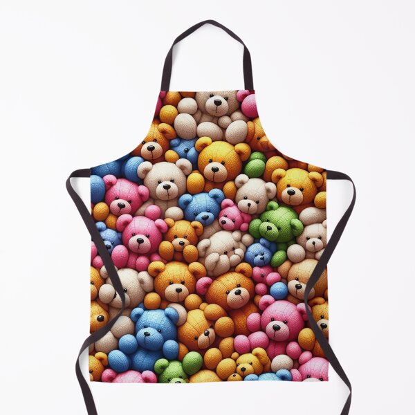 Item preview, Teddy Bear Delight: A Colourful Cuddle in Art designed and sold by ArtComixHaven.