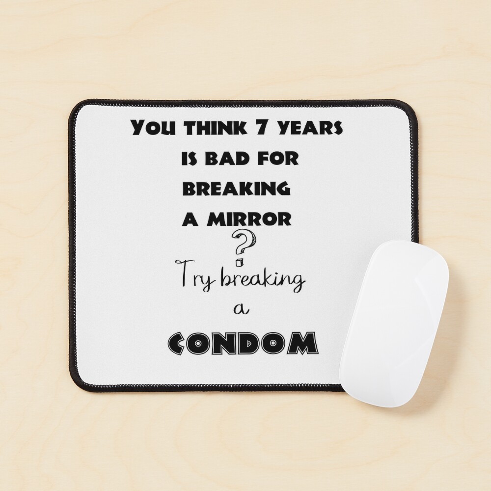 Broken condom