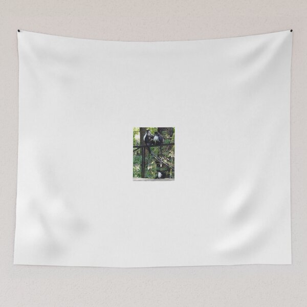 Item preview, colobus monkeys picking fleas designed and sold by exploramum.